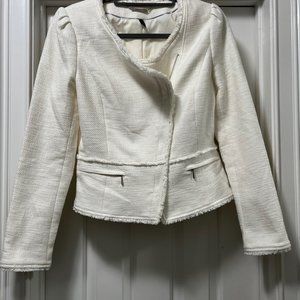 White House Black Market – Off White tweed jacket